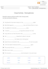 Homophones 2