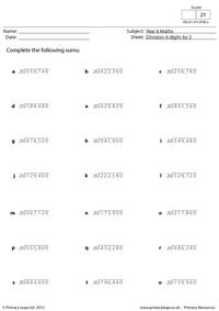 Division: 6 digits by 2