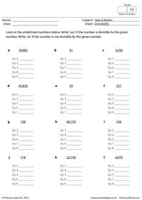 Divisibility - set 1
