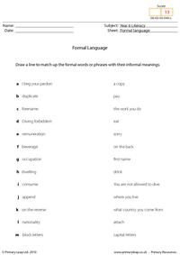 Formal language