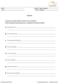 Clauses 3
