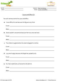 Cause and effect (2)