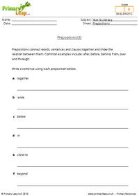Prepositions (5)
