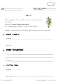 Defining Idioms
