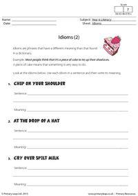 Defining Idioms (2)