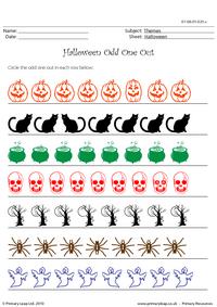 Halloween odd one out