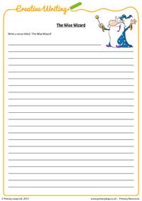 Creative writing - The Wise Wizard