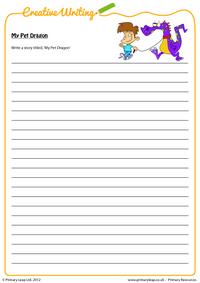 Creative writing - My Pet Dragon