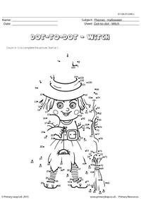 Dot-to-dot - Witch