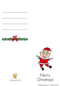 Christmas card -  Angel dancing