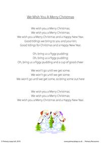 We Wish You A Merry Christmas