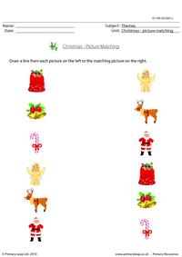 Christmas - Picture matching
