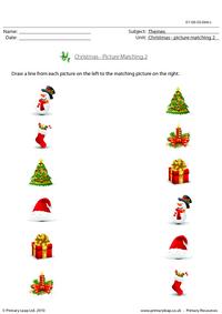 Christmas - Picture matching 2