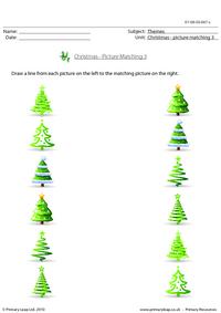 Christmas - Picture matching 3