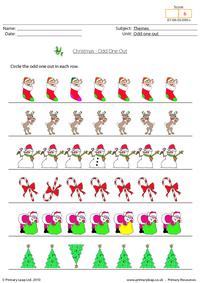 Christmas - odd one out 2