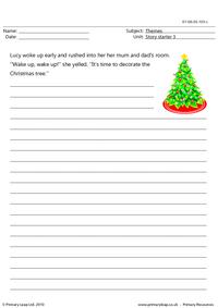 Christmas - story starter 3