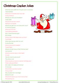Christmas Cracker Jokes