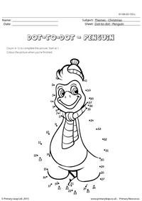 Dot-to-dot - Penguin