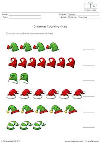 Christmas Counting - Hats