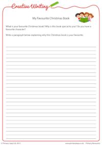 Creative Writing - My Favourite Christmas Book
