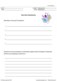 New Year's Resolutions