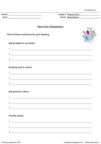 New Year's Resolutions (2)