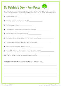 St. Patrick's Day - Fun Facts