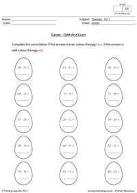 Easter - Odd and even