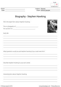 Biography - Stephen Hawking