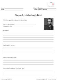 Biography - John Logie Baird