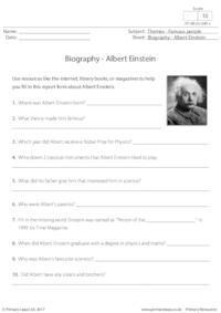Biography - Albert Einstein 