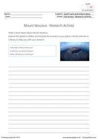 Research activity - Mount Vesuvius